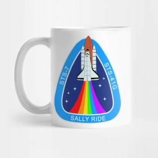 Sally Ride Mission Patch Mug